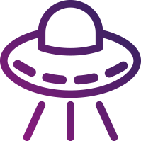 Ufo illustration.